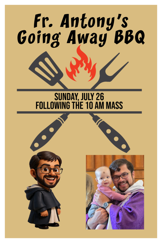 Fr. Antony Going Away BBQ