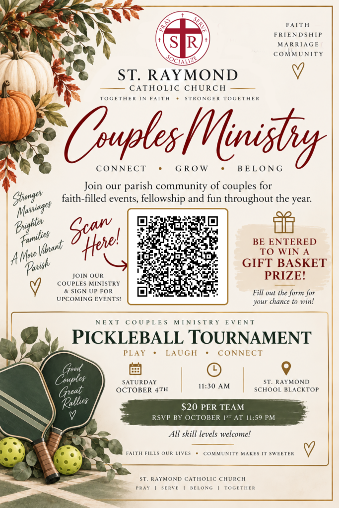 Pickleball Tournament – Couples’ Ministry
